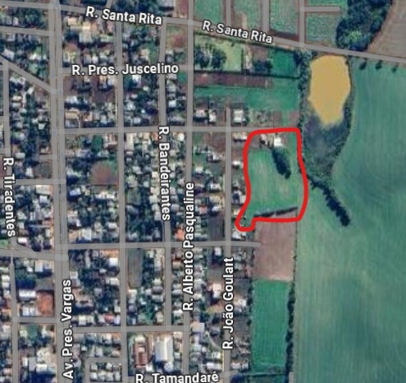 Imagem do imóvel LOTE 003 CHÁCARA URBANA Nº 79-G, com a área de 10.622,46m², no Loteamento das Torres, em Ronda Alta/