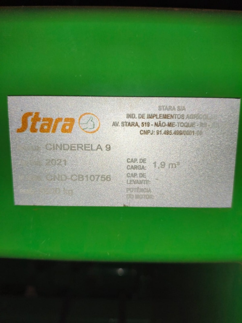 Foto 2: Plantadeira Stara Cinderela - Ano de fabriação 2021